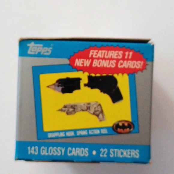 1989 BATMAN Topps Batman Movie COMPLETE BOXED CARD SET 2nd Series - Picture 5 of 7